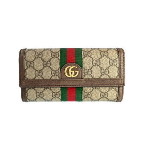 Gucci Ophidia GG Continental Wallet Bifold Long - Picture 1 of 5